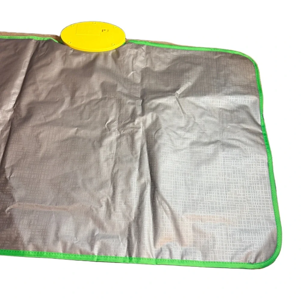 Musical Floor Mat Kids Piano Drum Animal Sounds Recording Playback Toy Green